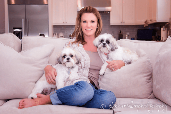 Portrait at clients home