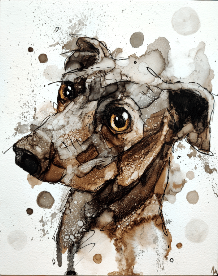 8x10 Dog Portrait