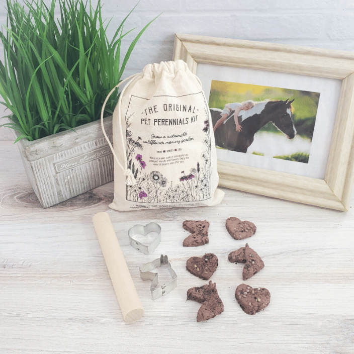  Memorial Wildflower Gardening Kit (Horse) - Pet Sympathy