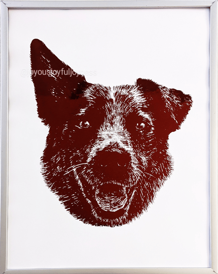Luna the Cattle Dog