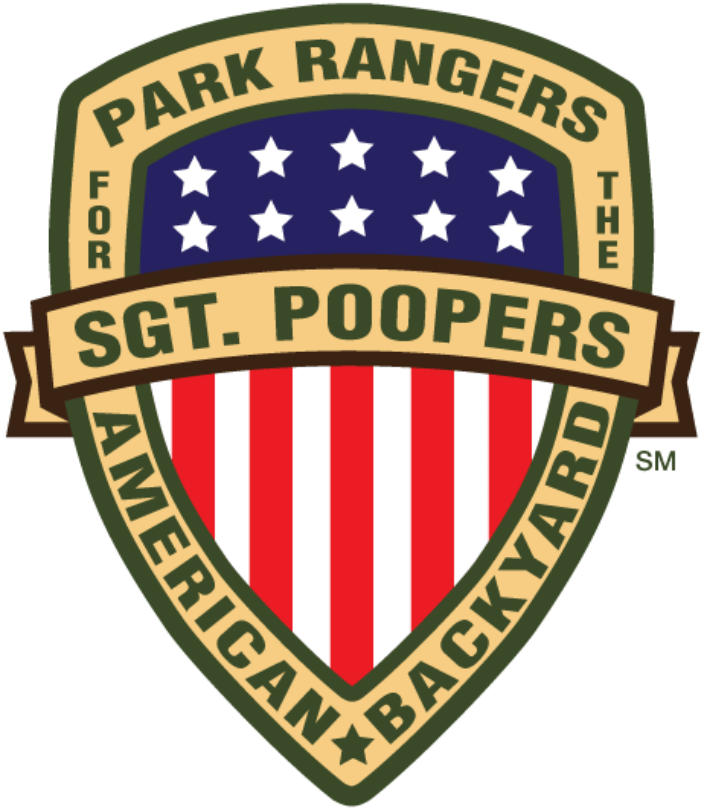 Sgt. Poopers shield and pin