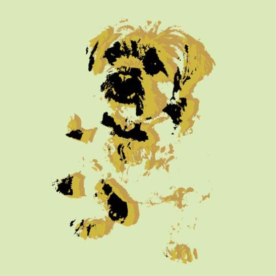 dog pop art 