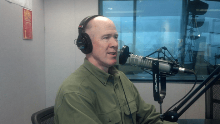 Dr. Nels does live on the air healing