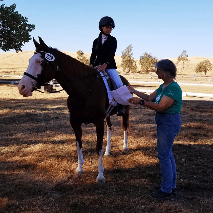Terrie Douglas with student