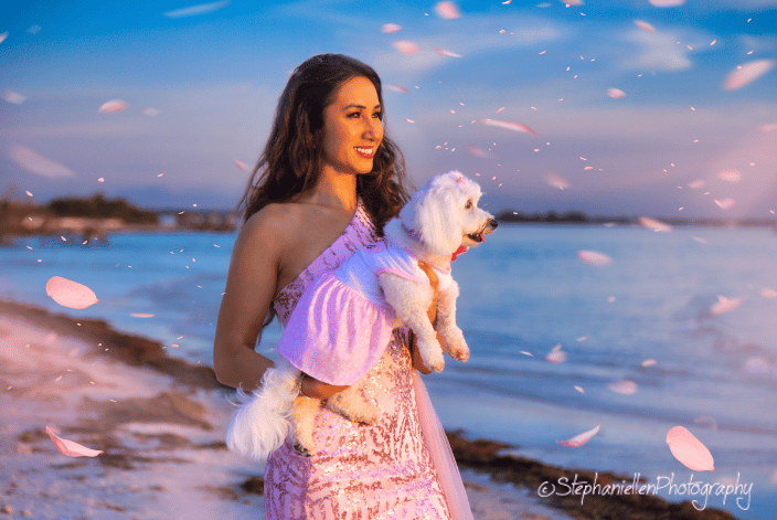 Beach portrait