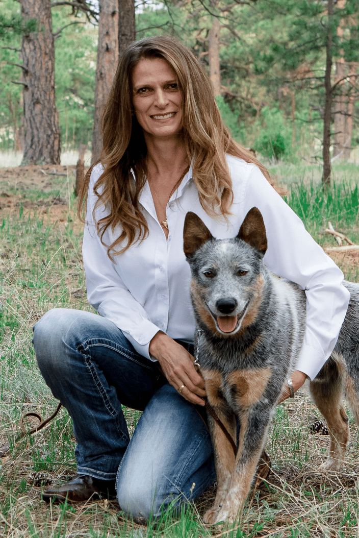 Amy and cattle dog