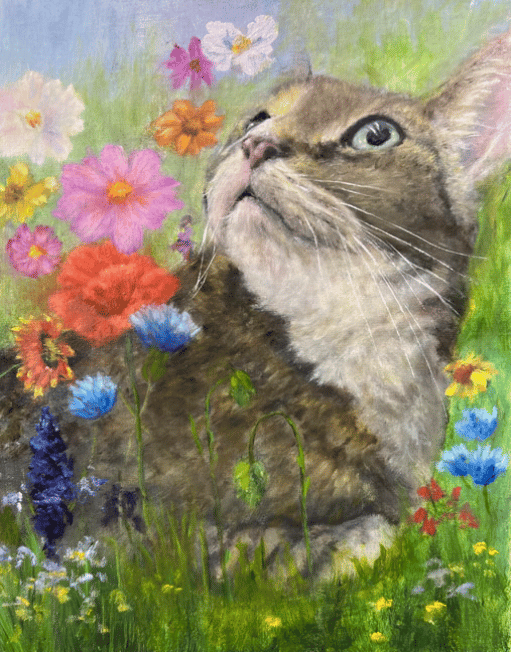 Memorial painting of Suzi