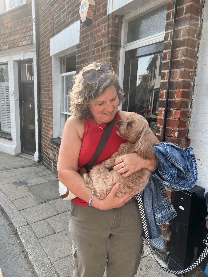 A new friend on vacation
