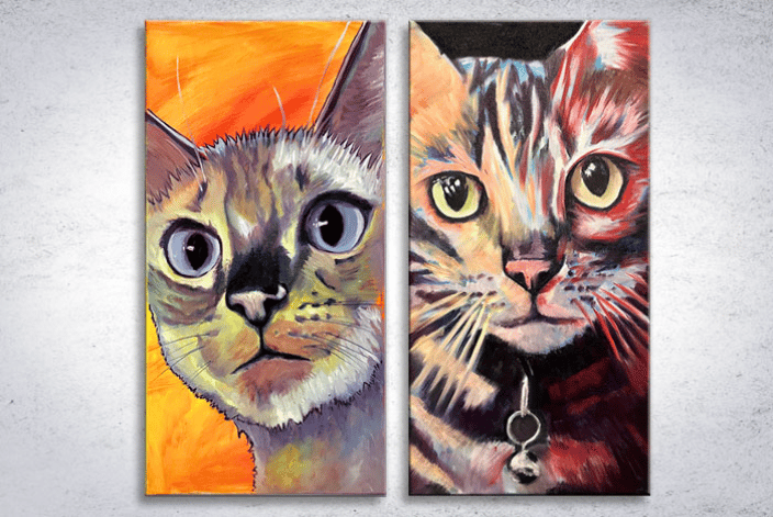 Neo & Aspen, 12x24"