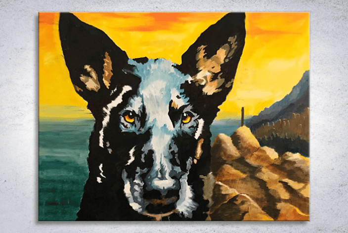 Molly, 30x24"