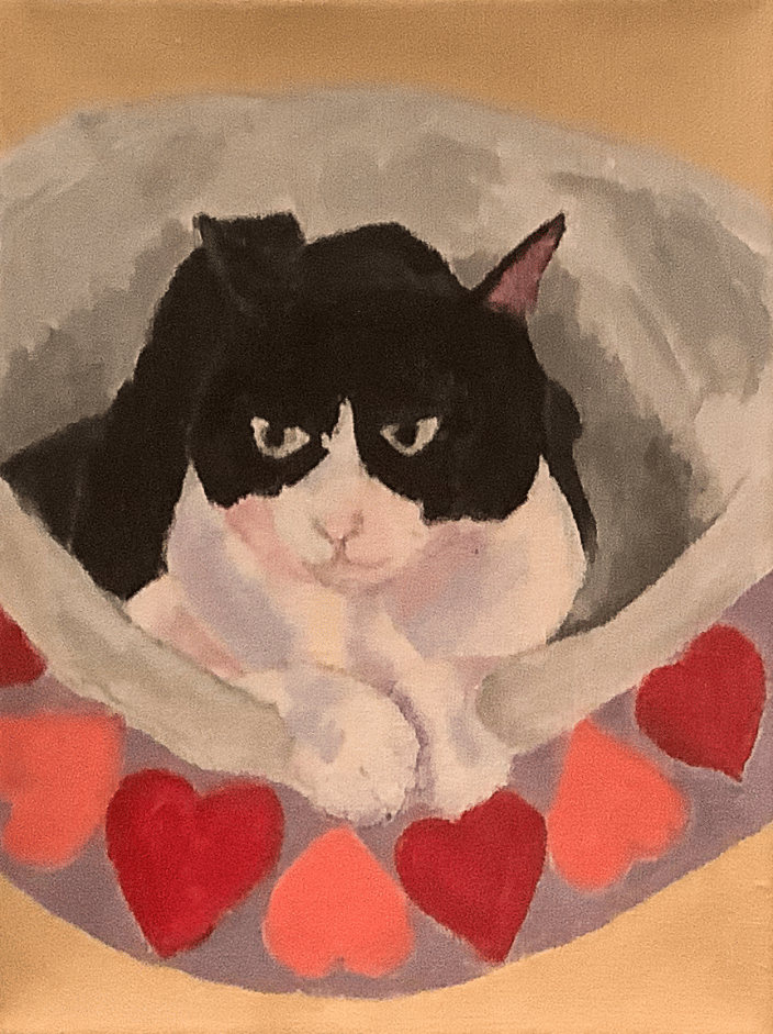 “ Valentine “ Acrylic 