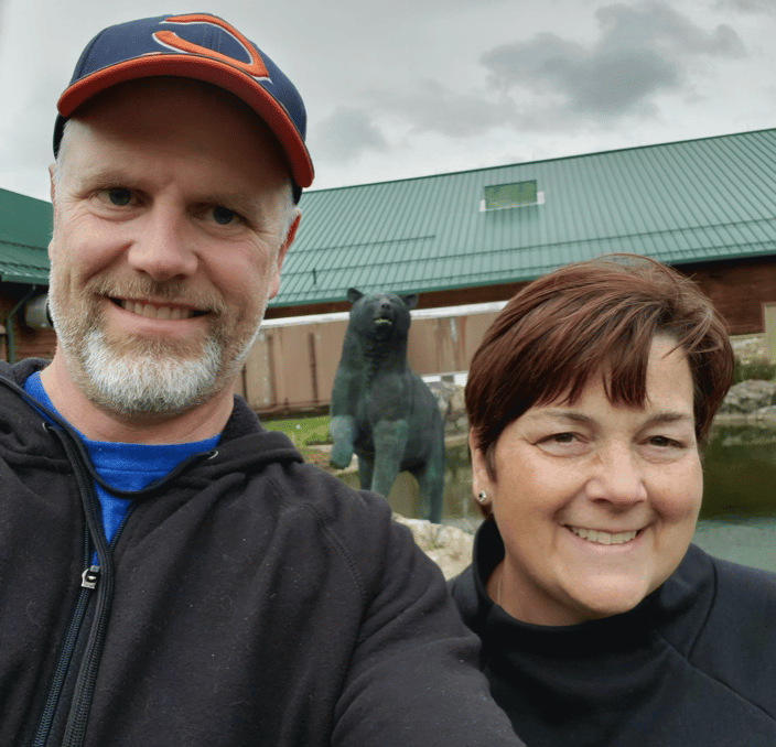 Your transport team, Don & Leann Alexander