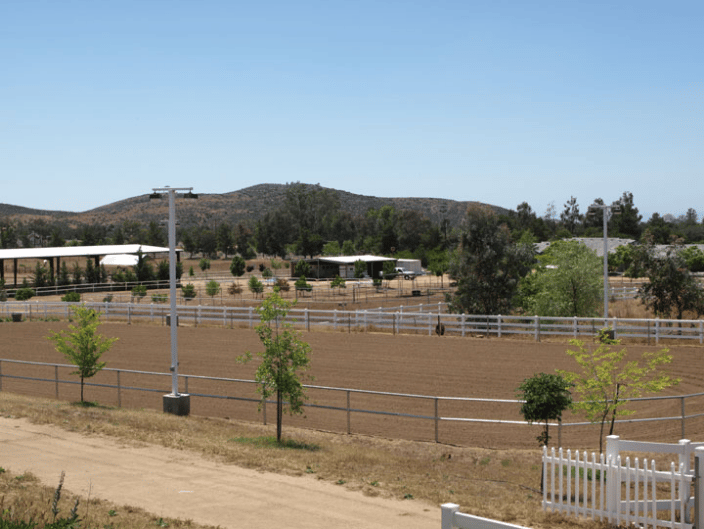 lighted arena 200' X 100'