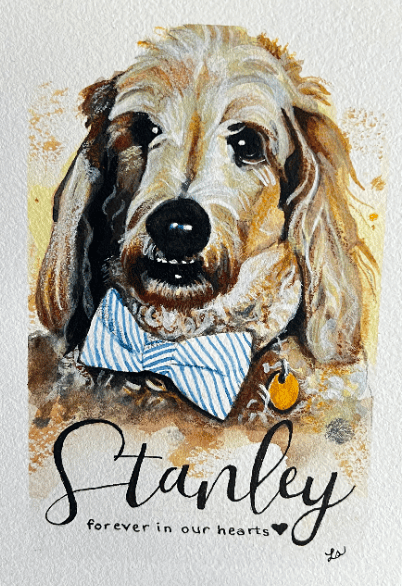 Dog Watercolor