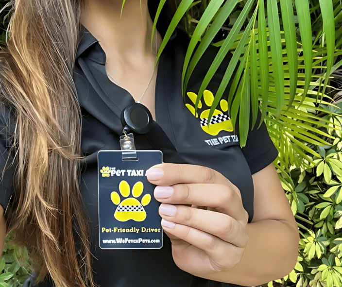 Pet Taxi® = certified professional pet chauffeurs only