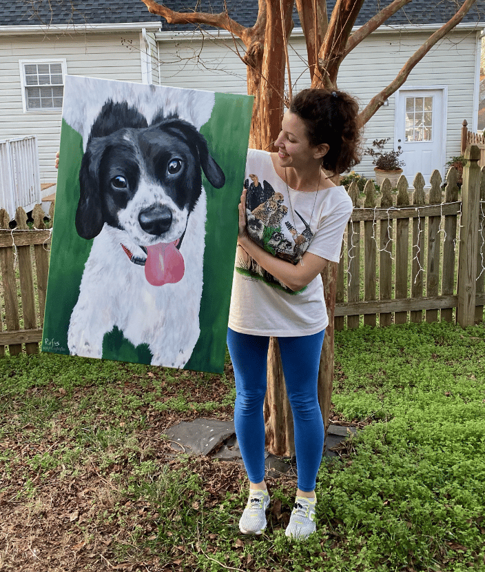 30x24 size canvas