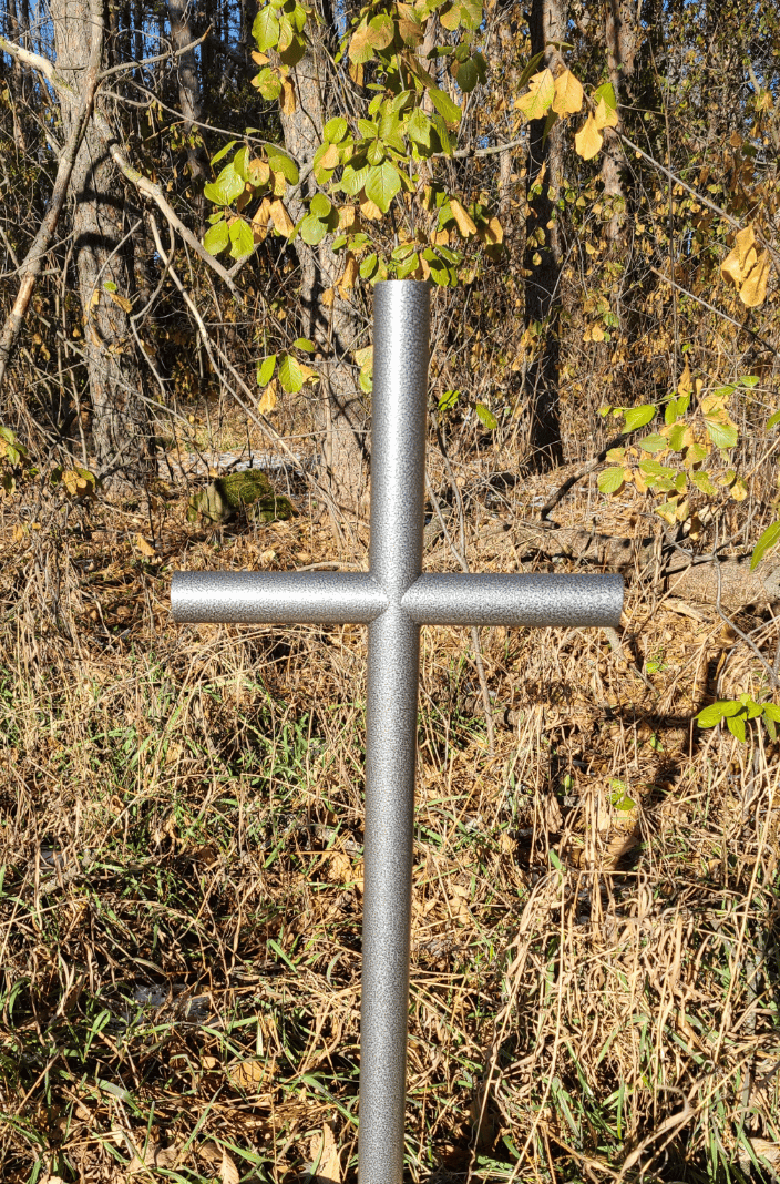 Everlasting Cross Silver Vein memorial cross 