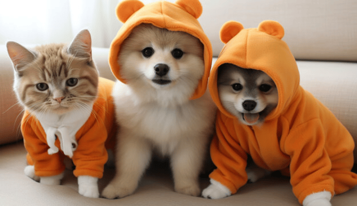 Dogs & Kitties!  We love caring for your furbabies