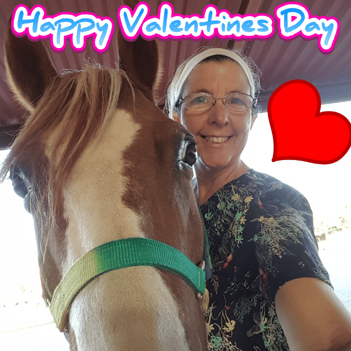 Teri Ann & her mare, Hazi
