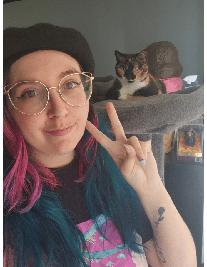 my cat named Karma