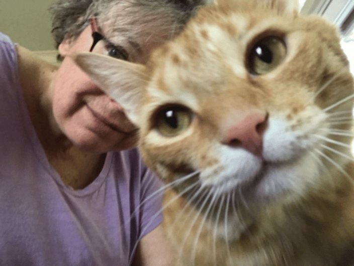 Winston and my dear friend Mel