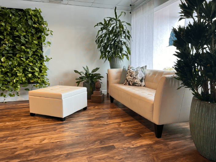 Inside our Lake Worth Sanctuary