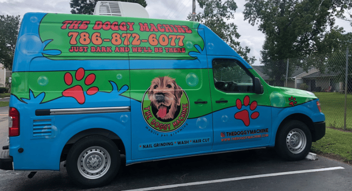 The Doggy Machine Mobile Pet Grooming Miami FL