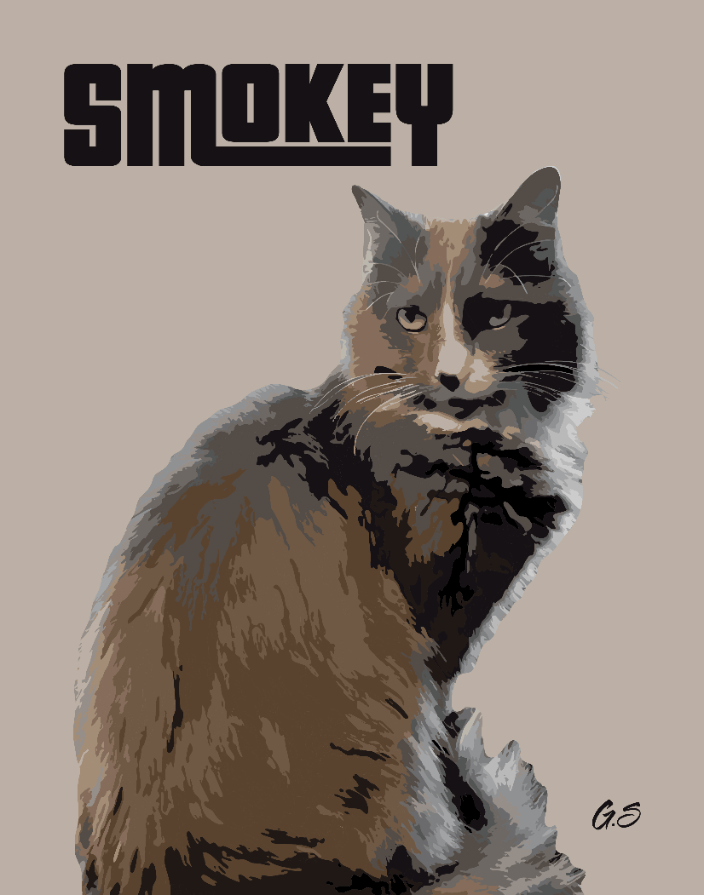 Smokey - Pet Portrait