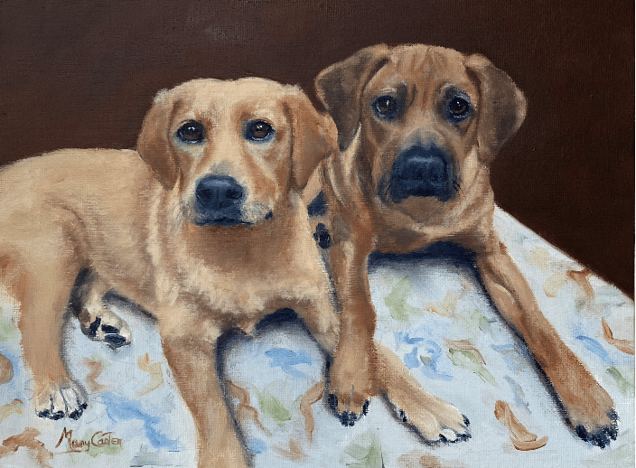 11x14 oil painting for customer