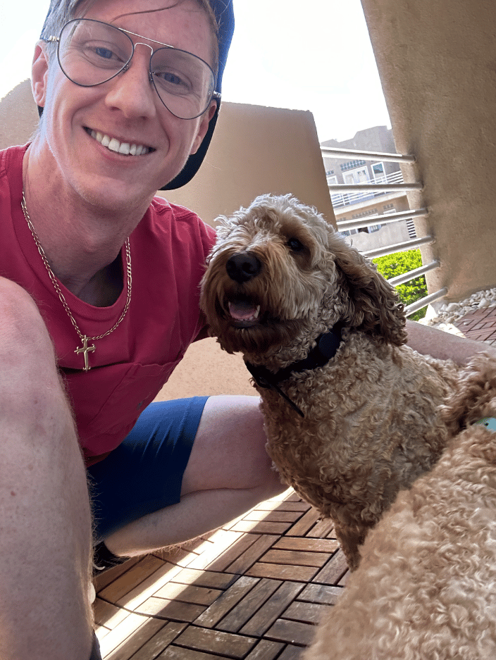 My first client Charlie is the best boy