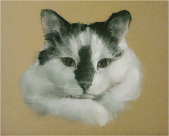 Pastel painting 10 x 8