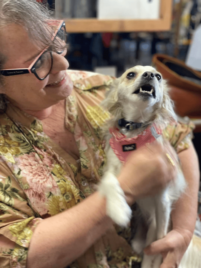 Adoption day with Joy!
