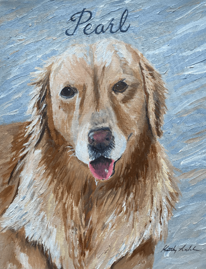 Pearl The Golden Retriever