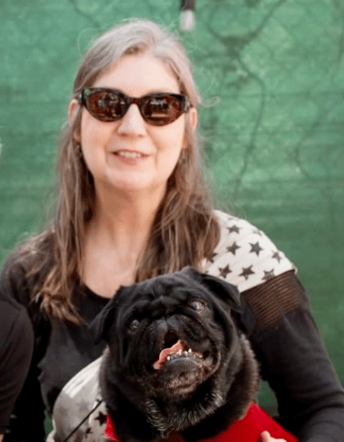 Draven and me at Pug Prom 2025
