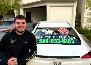 Advertising with pur car :) 