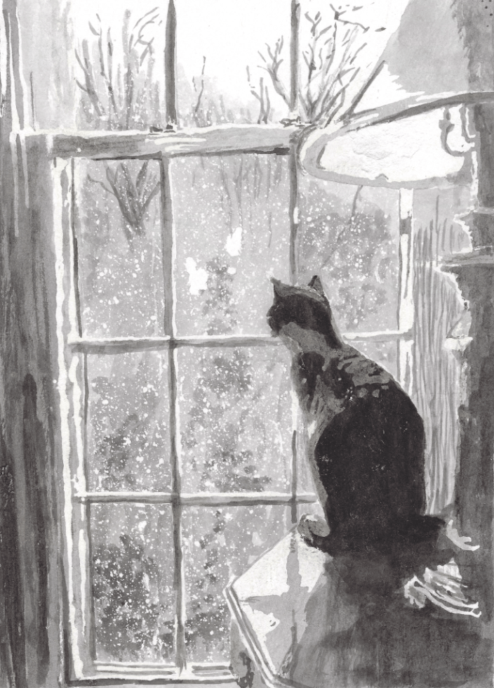 Quiet Moment - Watercolor Abstract