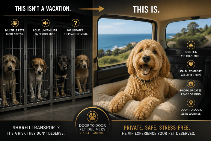 Difference between shared and private transports.