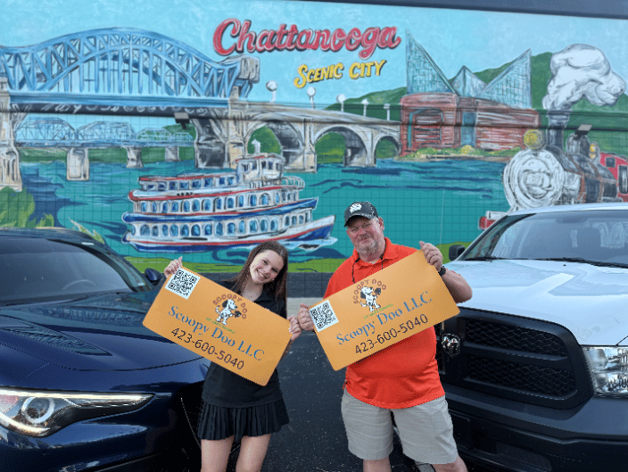 The owners of Scoopy Doo