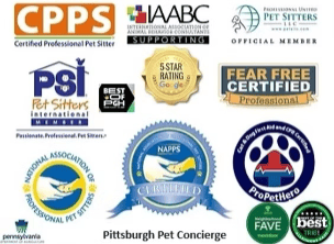 Pittsburgh Pet Concierge certifications and awards